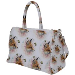 Foxy Dahlia - By Larenard Studios Duffel Travel Bag by LaRenard