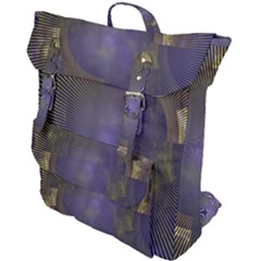 Fractal Earth Rays Design Planet Buckle Up Backpack by Pakrebo