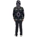 Fractal Design Pattern Texture Men s Front Pocket Pullover Windbreaker View2