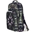 Fractal Design Pattern Texture Double Compartment Backpack View1