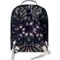 Fractal Design Pattern Texture Double Compartment Backpack View3