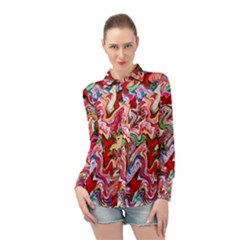 Rp 10 Long Sleeve Chiffon Shirt