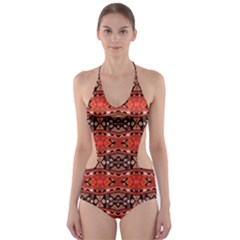 Rp-2-2 Colorful Cut-out One Piece Swimsuit by ArtworkByPatrick