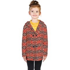 Rp-2-2 Colorful Kids  Double Breasted Button Coat