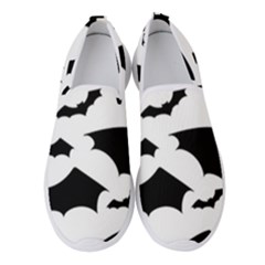 Deathrock Bats Women s Slip On Sneakers by ArtistRoseanneJones