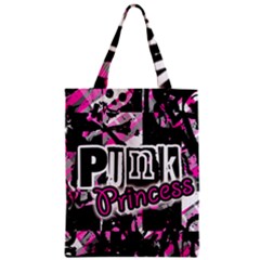 Punk Princess Zipper Classic Tote Bag by ArtistRoseanneJones