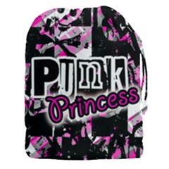 Punk Princess Drawstring Pouch (xxxl) by ArtistRoseanneJones