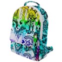 Rainbow Scene Kid Sketches Flap Pocket Backpack (Small) View1