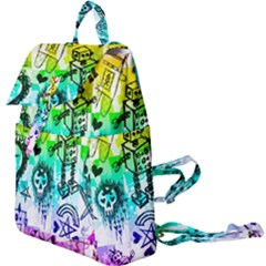 Rainbow Scene Kid Sketches Buckle Everyday Backpack by ArtistRoseanneJones