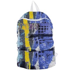 Urban Grunge Foldable Lightweight Backpack by ArtistRoseanneJones