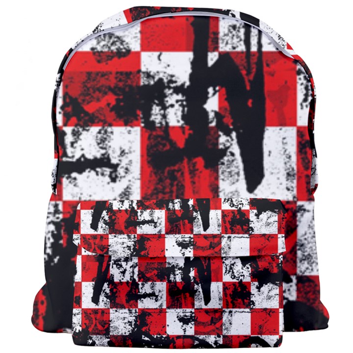 Emo Checker Graffiti Giant Full Print Backpack