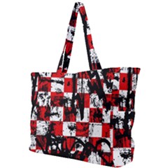 Emo Checker Graffiti Simple Shoulder Bag by ArtistRoseanneJones