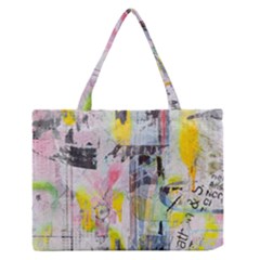 Graffiti Graphic Zipper Medium Tote Bag by ArtistRoseanneJones