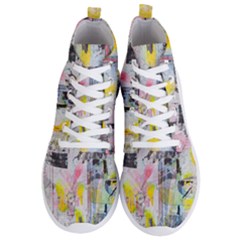 Graffiti Graphic Men s Lightweight High Top Sneakers by ArtistRoseanneJones