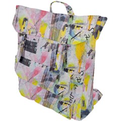 Graffiti Graphic Buckle Up Backpack by ArtistRoseanneJones