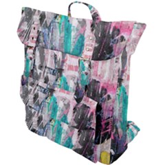 Graffiti Grunge Love Buckle Up Backpack by ArtistRoseanneJones