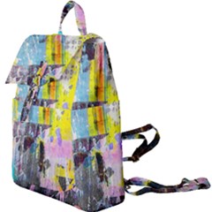 Graffiti Pop Buckle Everyday Backpack by ArtistRoseanneJones