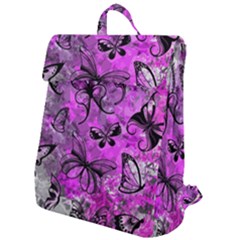 Butterfly Graffiti Flap Top Backpack by ArtistRoseanneJones