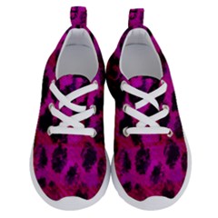 Pink Leopard Running Shoes by ArtistRoseanneJones