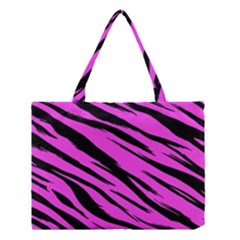 Pink Tiger Medium Tote Bag by ArtistRoseanneJones