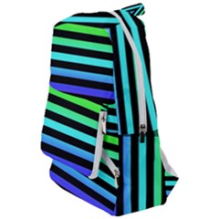 Stripes Rainbow Travelers  Backpack by ArtistRoseanneJones