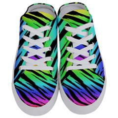 Tiger Rainbow Half Slippers by ArtistRoseanneJones