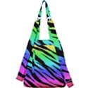 Tiger Rainbow Center Zip Backpack View2