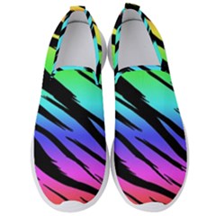 Tiger Rainbow Men s Slip On Sneakers