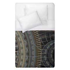 Fractal Spikes Gears Abstract Duvet Cover (single Size) by Pakrebo