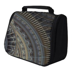 Fractal Spikes Gears Abstract Full Print Travel Pouch (small) by Pakrebo