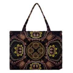 Fractal Fractal Art Texture Medium Tote Bag by Pakrebo