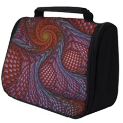 Fractal Red Fractal Art Digital Art Full Print Travel Pouch (big) by Pakrebo