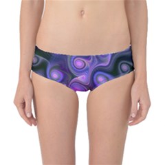 Abstract Pattern Fractal Wallpaper Classic Bikini Bottoms by Pakrebo