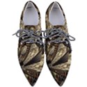 Fractal Abstract Pattern Spiritual Pointed Oxford Shoes View1