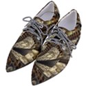 Fractal Abstract Pattern Spiritual Pointed Oxford Shoes View2