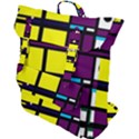 Design Pattern Colors Colorful Buckle Up Backpack View1