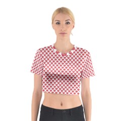 Brilliant Patern Abstract Cotton Crop Top by Pakrebo