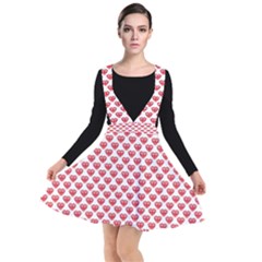 Brilliant Patern Abstract Plunge Pinafore Dress by Pakrebo