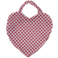 Brilliant Patern Abstract Giant Heart Shaped Tote by Pakrebo