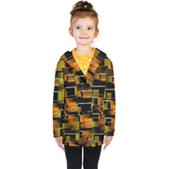 Pattern Wallpaper Background Kids  Double Breasted Button Coat by Pakrebo