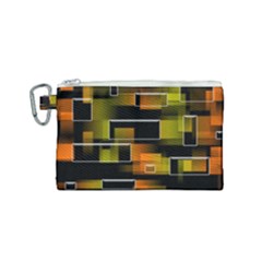 Pattern Wallpaper Background Canvas Cosmetic Bag (small)