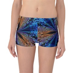 Abstract Background Kaleidoscope Boyleg Bikini Bottoms by Pakrebo