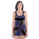 Abstract Background Kaleidoscope Skater Dress Swimsuit View1