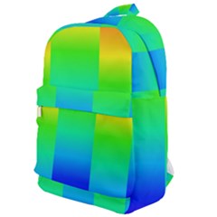 Rainbow Colour Bright Background Classic Backpack by Pakrebo