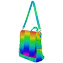 Rainbow Colour Bright Background Crossbody Backpack View1