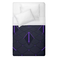 Futuristic Pyramids Perspective Duvet Cover (single Size) by Pakrebo