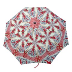 Kaleidoscope Background Bottles Folding Umbrellas by Pakrebo