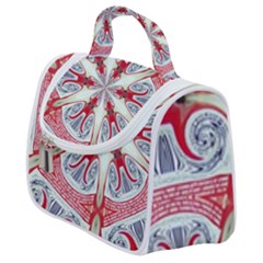 Kaleidoscope Background Bottles Satchel Handbag