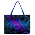 Background Color Slightly Texture Zipper Medium Tote Bag View1