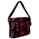 Fractal Flowers Free Illustration Buckle Messenger Bag View1